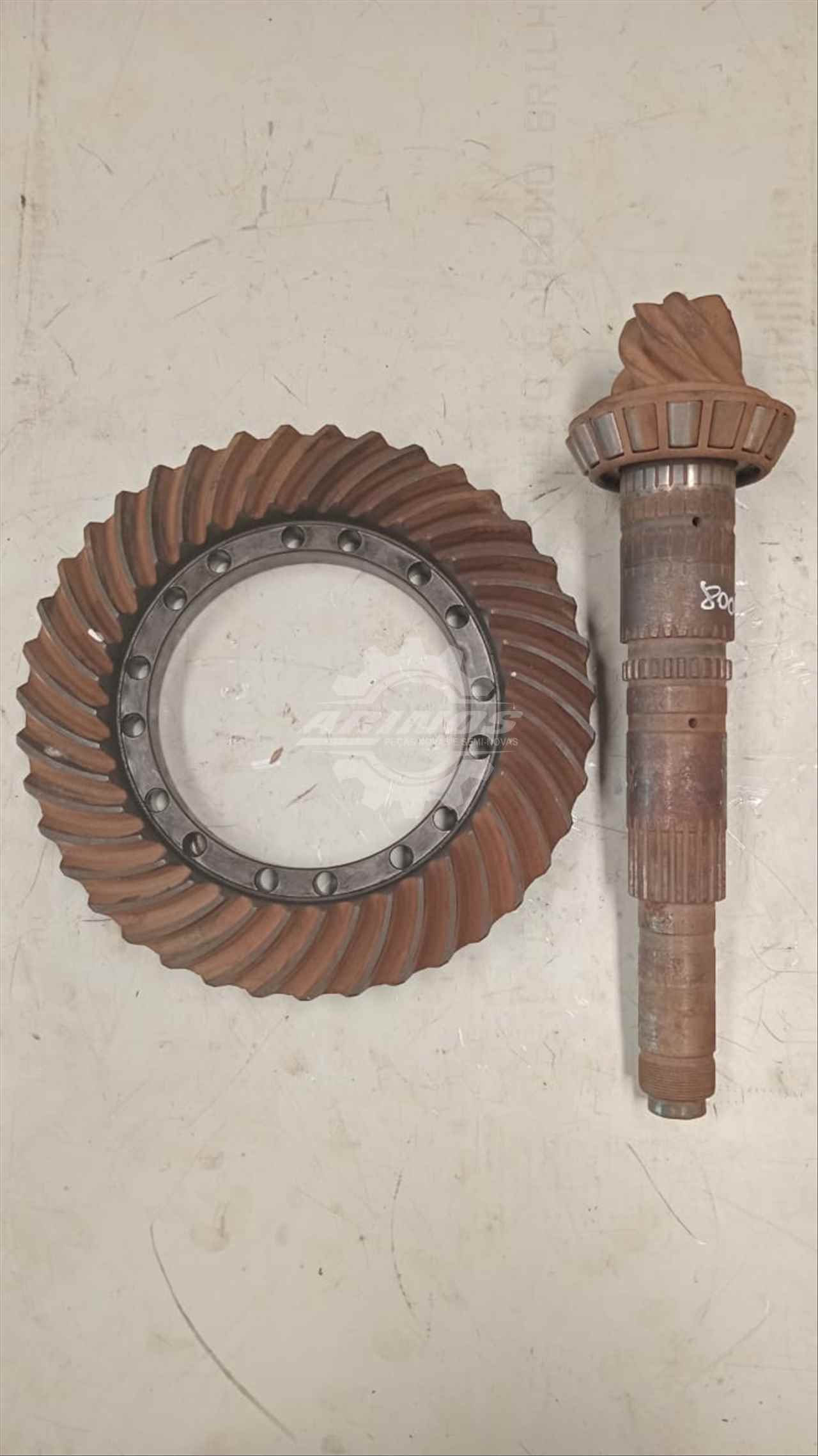 CJ Pinhão e Coroa Diferencial Traseiro Valmet 88 S Prata/ 880/885/980/985